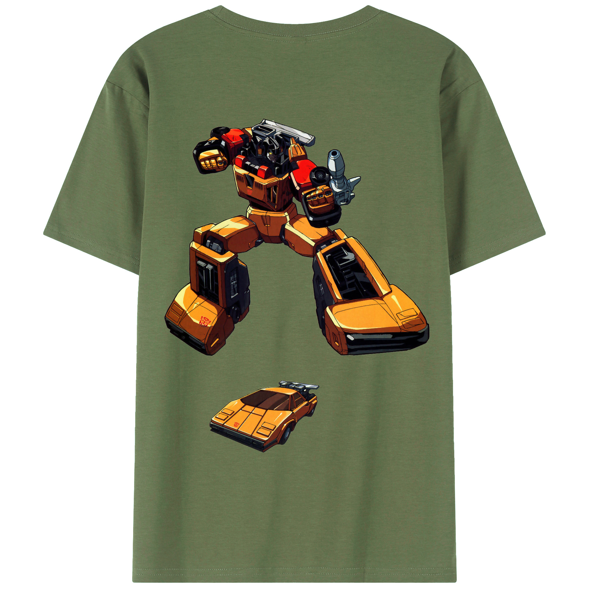 （画像用）  綿100％ メンズ半袖Tシャツ（バックプリント） 通気性